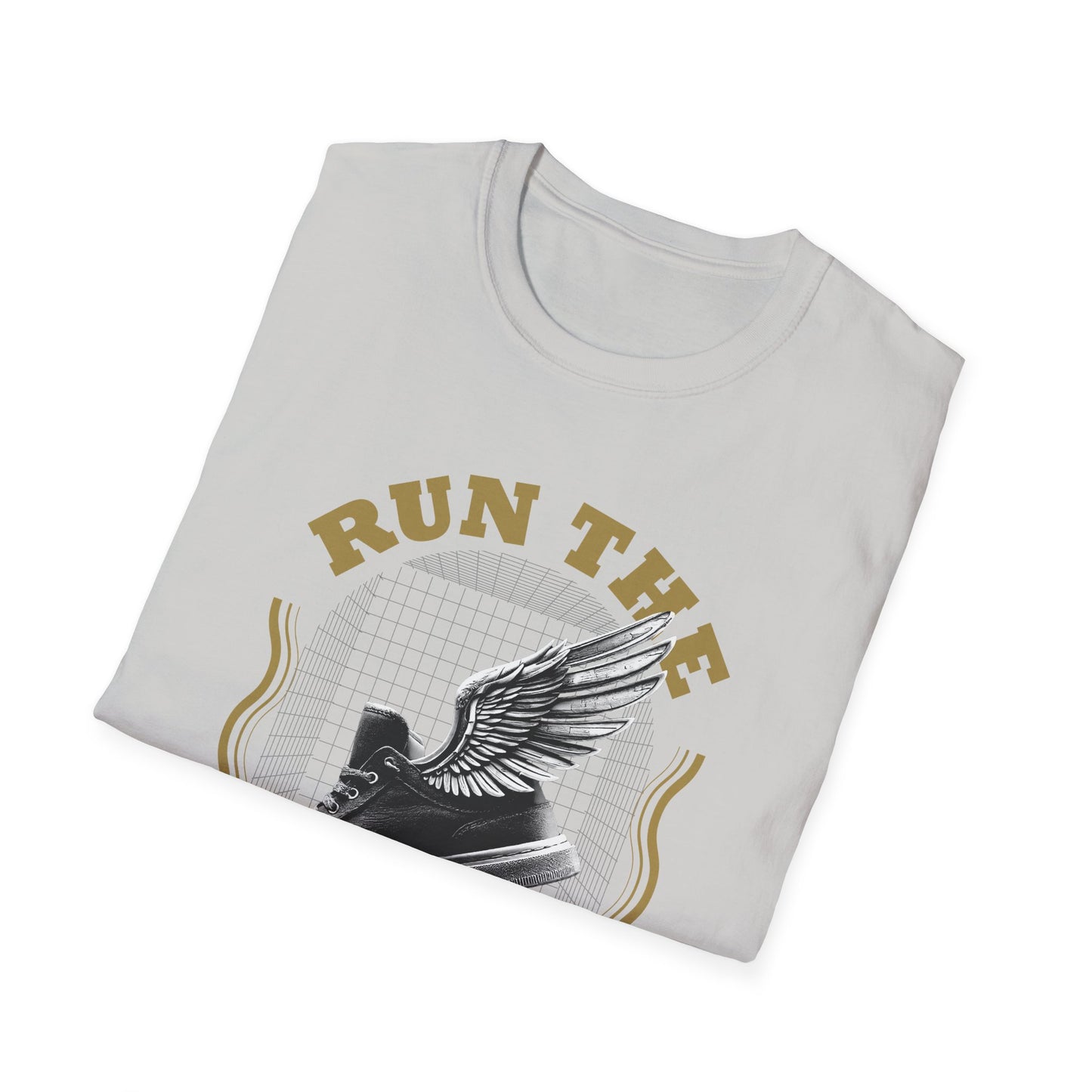 "Run The Race" Unisex Softstyle T-Shirt