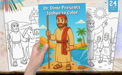 Dr. Dime Presents Joshua to Color