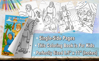 Dr. Dime Presents Judges to Color