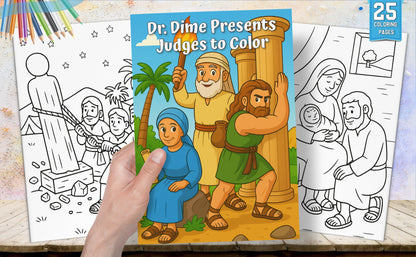 Dr. Dime Presents Judges to Color