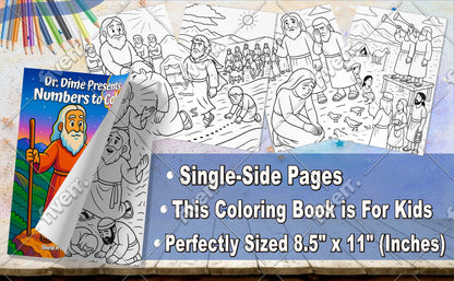 Dr. Dime Presents Numbers to Color