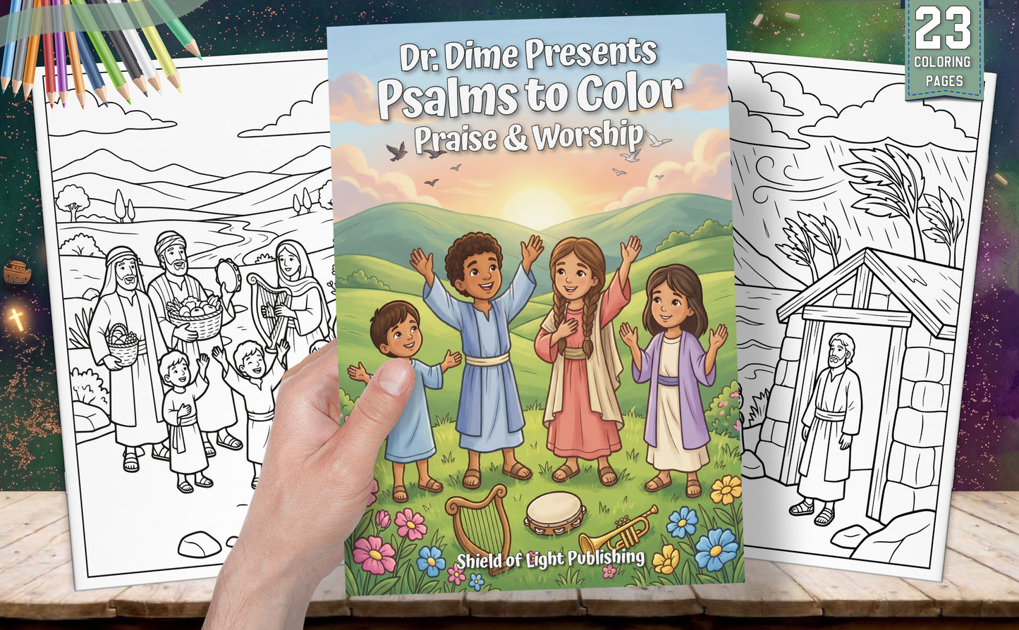 Dr. Dime Presents Psalms to Color – Praise & Worship