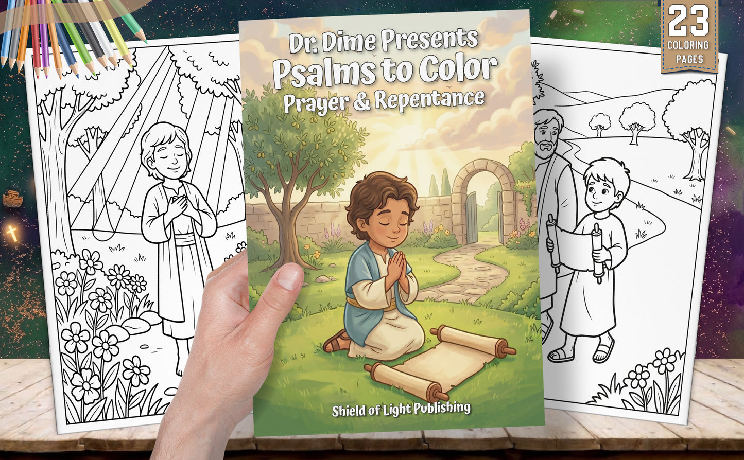Dr. Dime Presents Psalms to Color – Prayer & Repentance