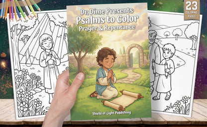 Dr. Dime Presents Psalms to Color – Prayer & Repentance