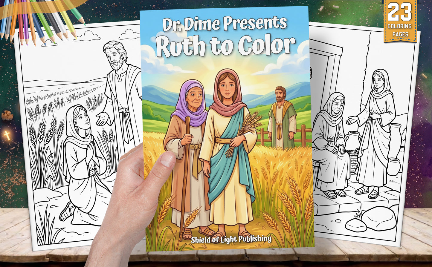 Dr. Dime Presents Ruth to Color