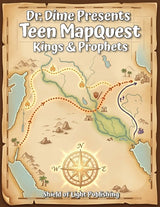 Bible activity book titled Dr. Dime Presents Kings & Prophets by The Shield of Light, featuring colorful illustrations on the front cover.