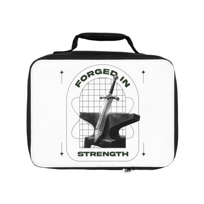 "Forged In Strength" Unisex Lunch Bag - The Shield of Light