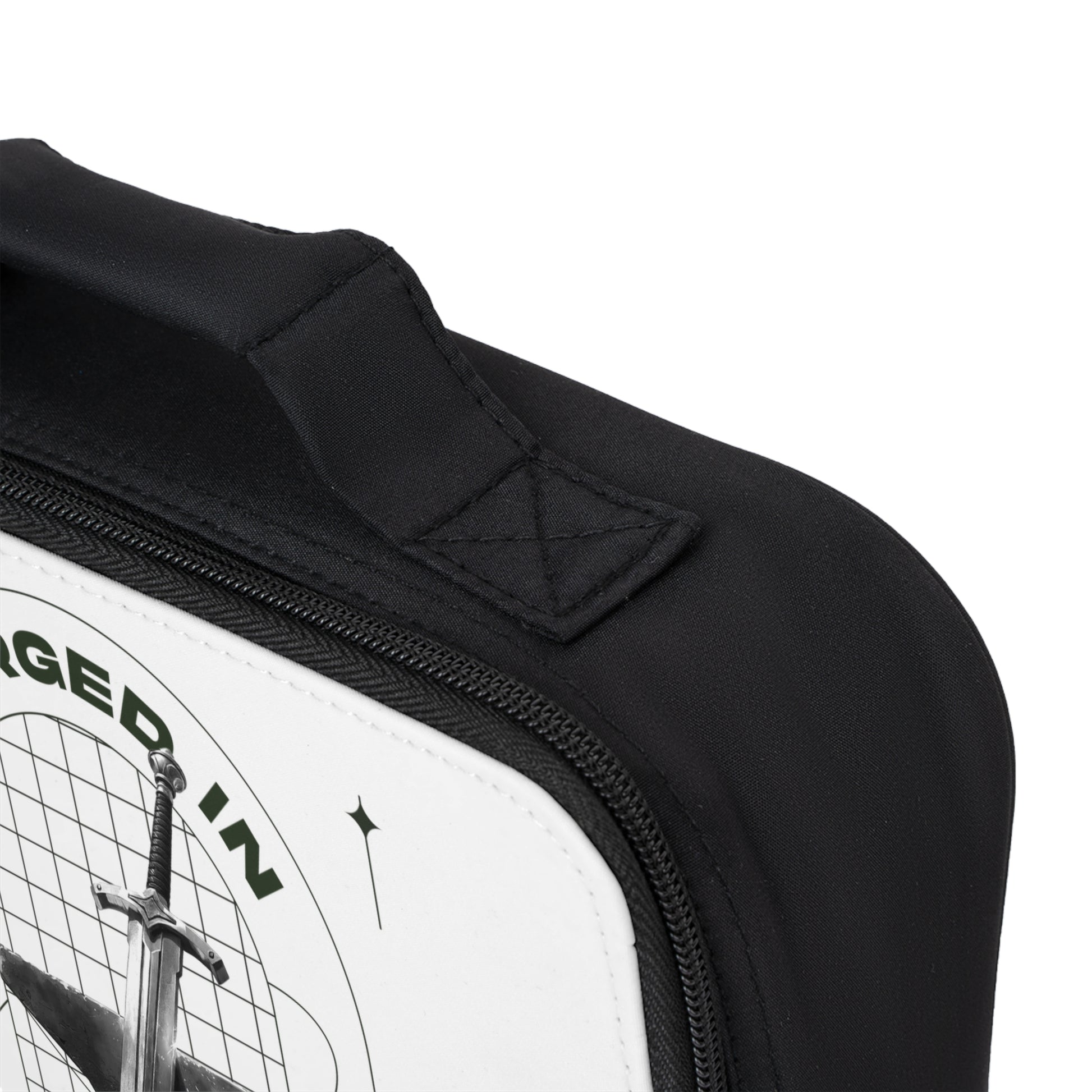 "Forged In Strength" Unisex Lunch Bag - The Shield of Light