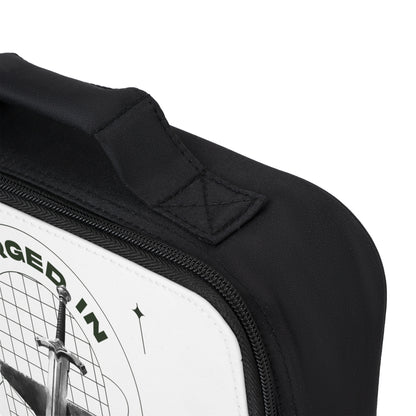 "Forged In Strength" Unisex Lunch Bag - The Shield of Light