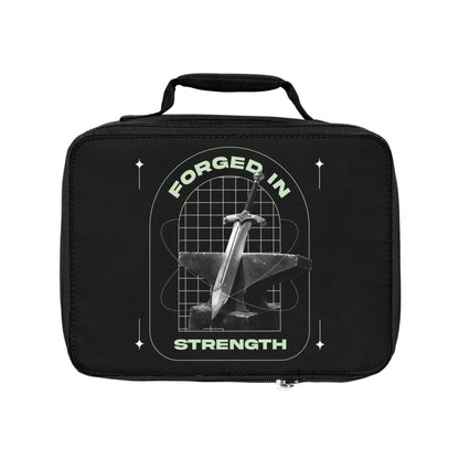 "Forged In Strength" Unisex Lunch Bag - The Shield of Light
