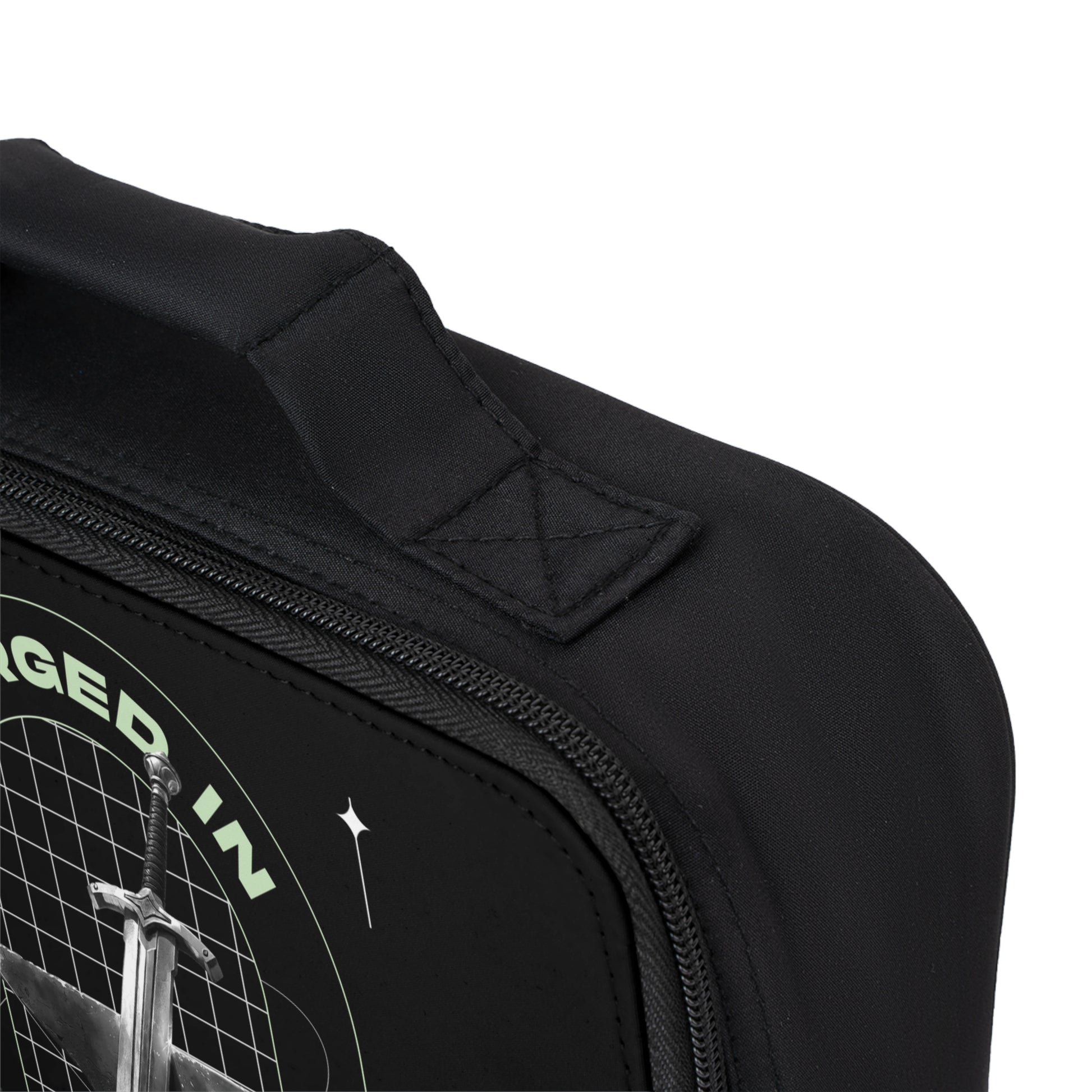 "Forged In Strength" Unisex Lunch Bag - The Shield of Light