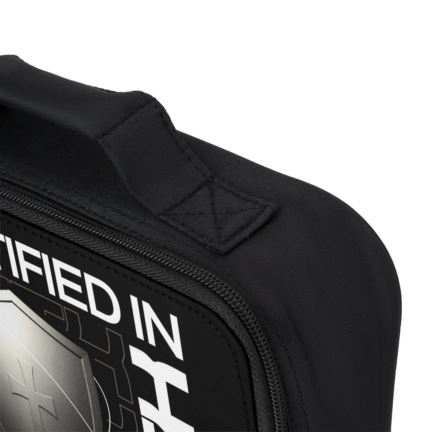 "Fortified In Faith " Unisex Lunch Bag - The Shield of Light