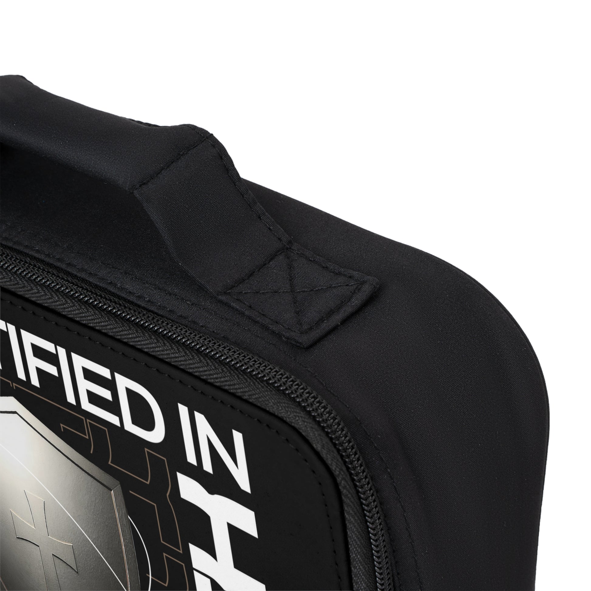 "Fortified In Faith " Unisex Lunch Bag - The Shield of Light