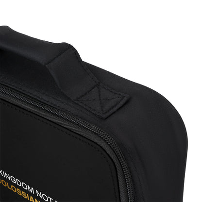 "Live By the Kingdom Not the World Colossians 3:2" Unisex Lunch Bag - The Shield of Light