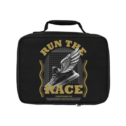 "Run The Race" Unisex Lunch Bag - The Shield of Light