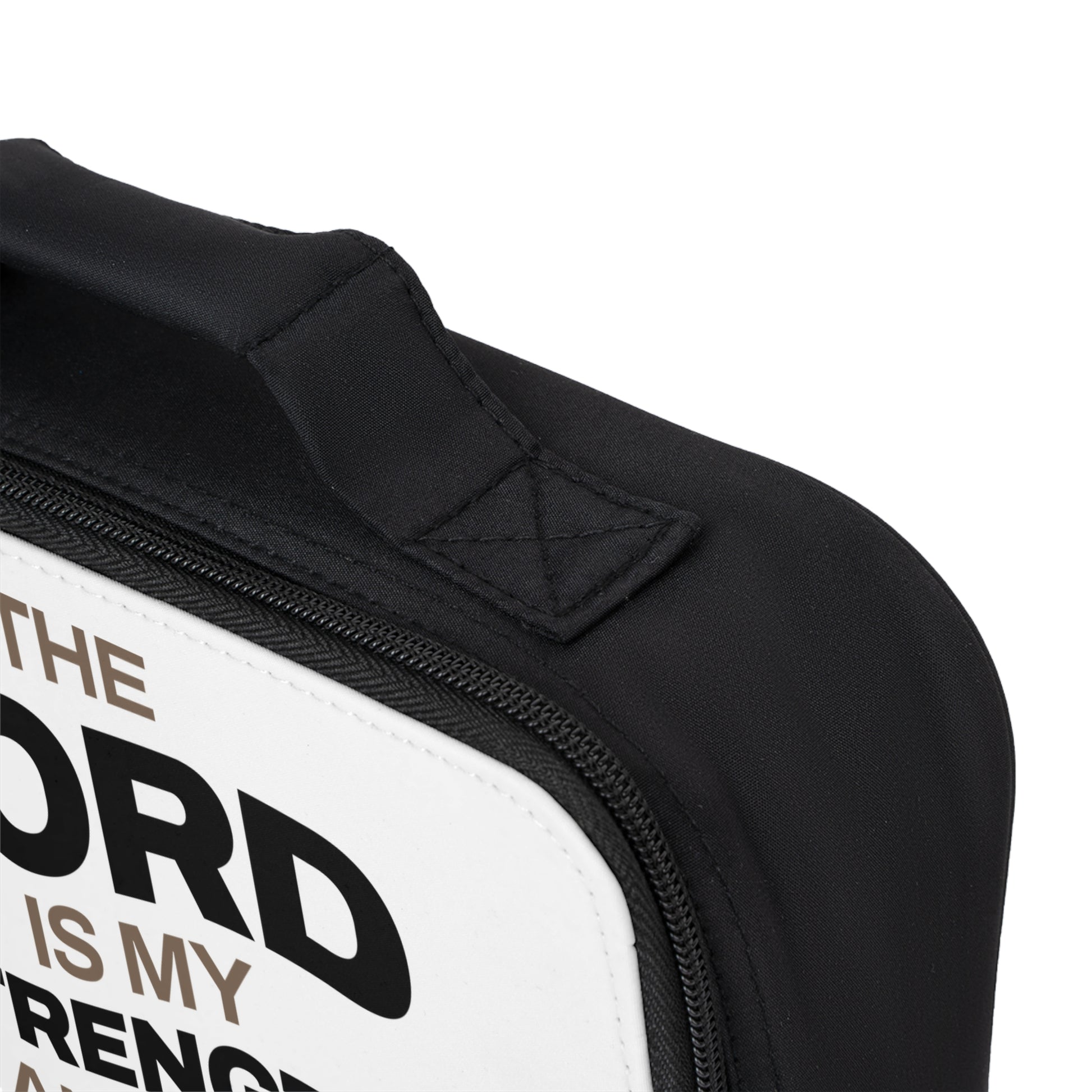 "The Lord Is My Strength and My Shield Psalm 28:7" Unisex Lunch Bag - The Shield of Light