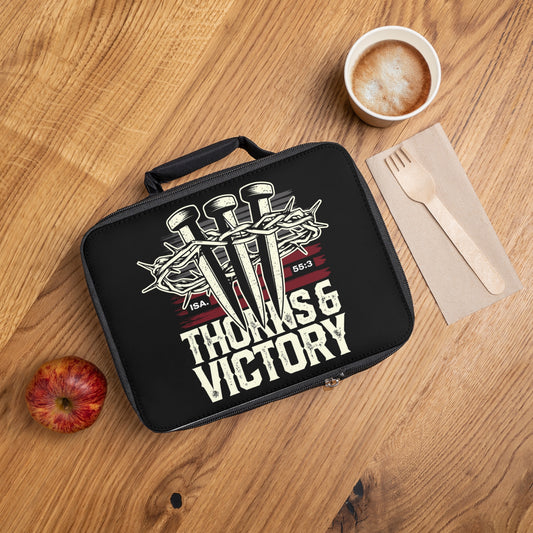 "Thorns & Victory" Unisex Lunch Bag - The Shield of Light
