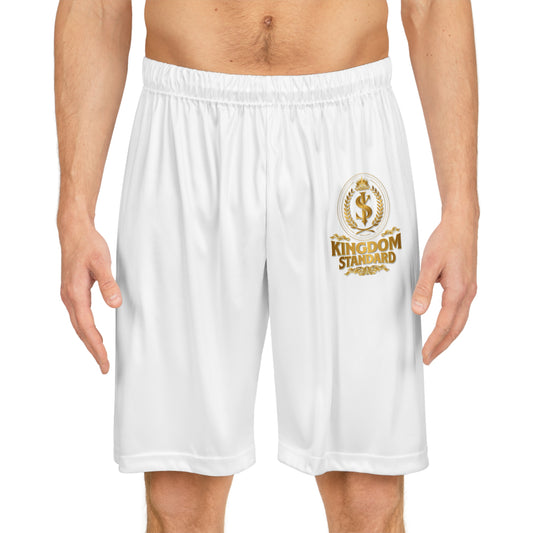 "Kingdom Standard" Basketball Shorts - The Shield of Light