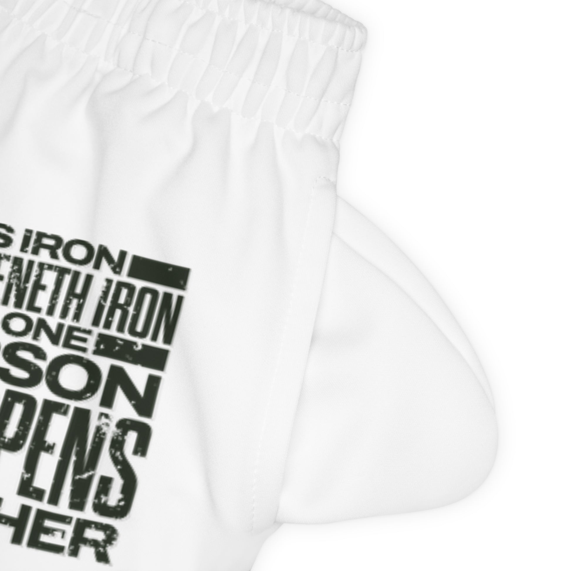 "As Iron Sharpeneth Iron So One Person Sharpens Another" Unisex Youth Joggers - The Shield of Light