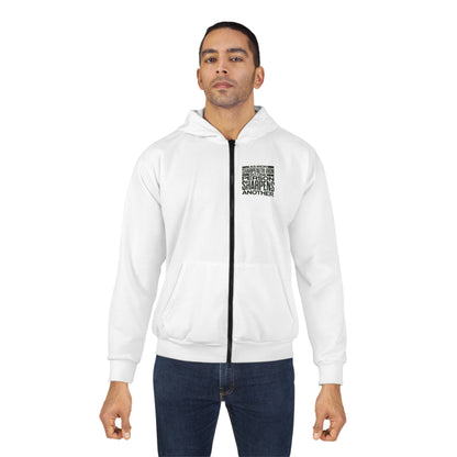 "As Iron Sharpeneth Iron So One Person Sharpens Another" Unisex Zip Hoodie - The Shield of Light