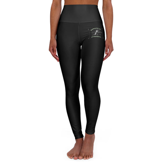 "Forged In Strength" Unisex High Waisted Yoga Leggings - The Shield of Light