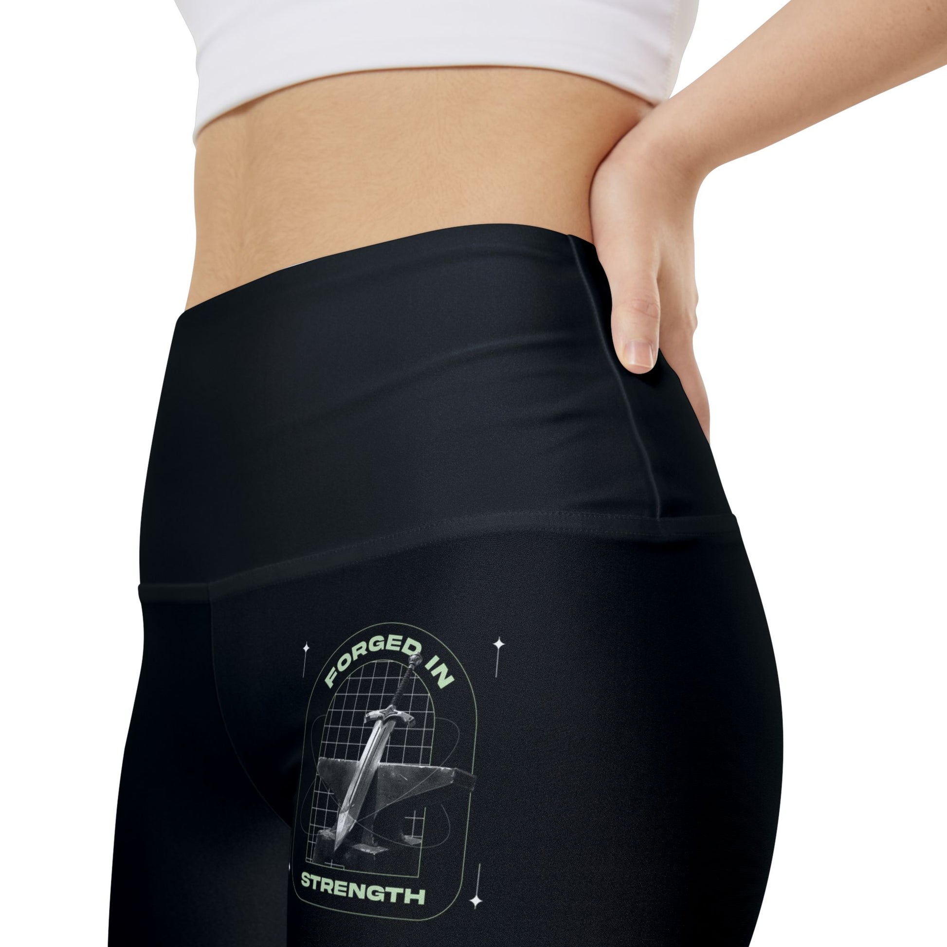 "Forged In Strength" Unisex Workout Shorts - The Shield of Light