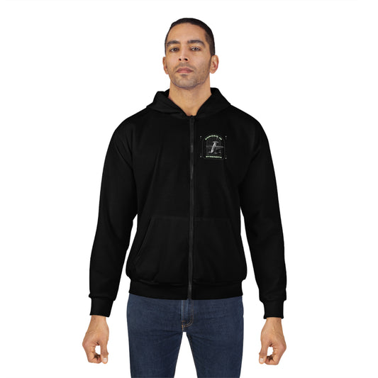 "Forged In Strength" Unisex Zip Hoodie - The Shield of Light
