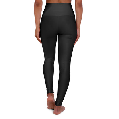 "Fortified In Faith " Unisex High Waisted Yoga Leggings - The Shield of Light