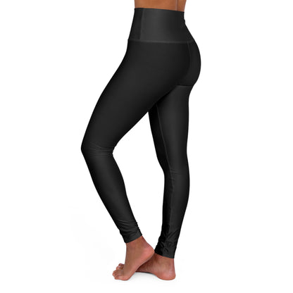 "Fortified In Faith " Unisex High Waisted Yoga Leggings - The Shield of Light