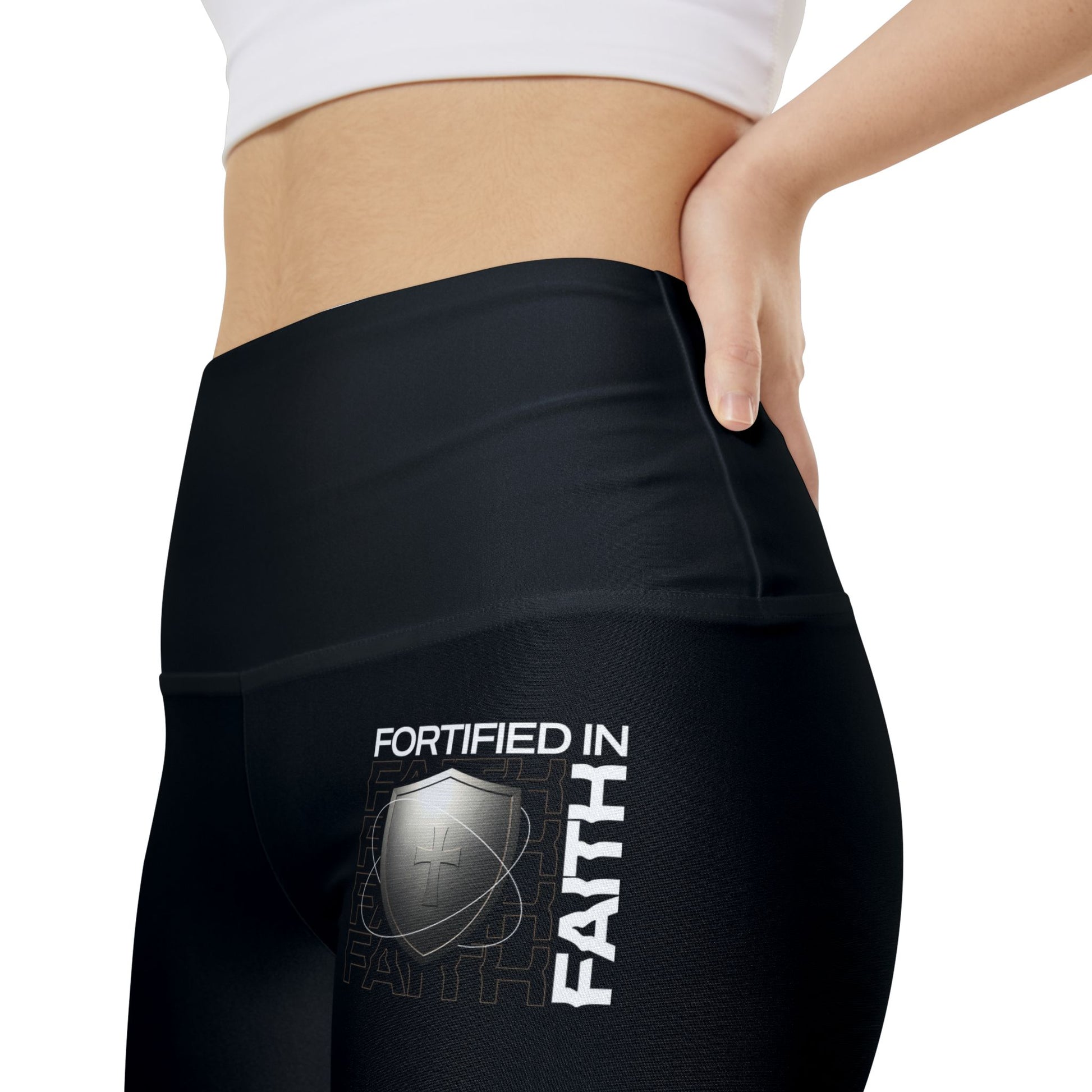 "Fortified In Faith " Unisex Workout Shorts - The Shield of Light