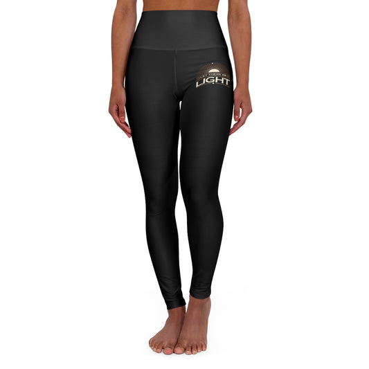 "Let There Be Light" Unisex High Waisted Yoga Leggings - The Shield of Light