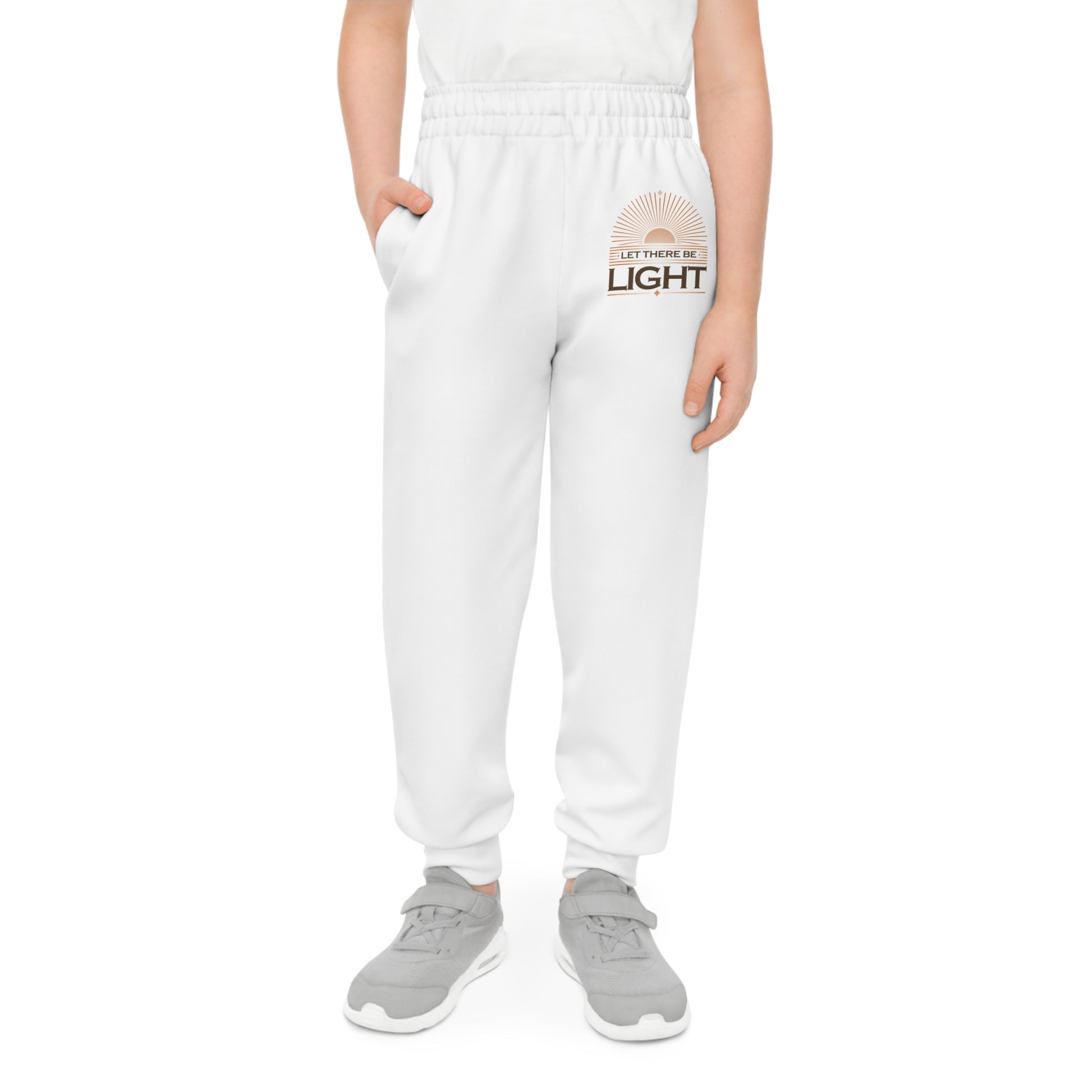 "Let There Be Light" Unisex Youth Joggers - The Shield of Light