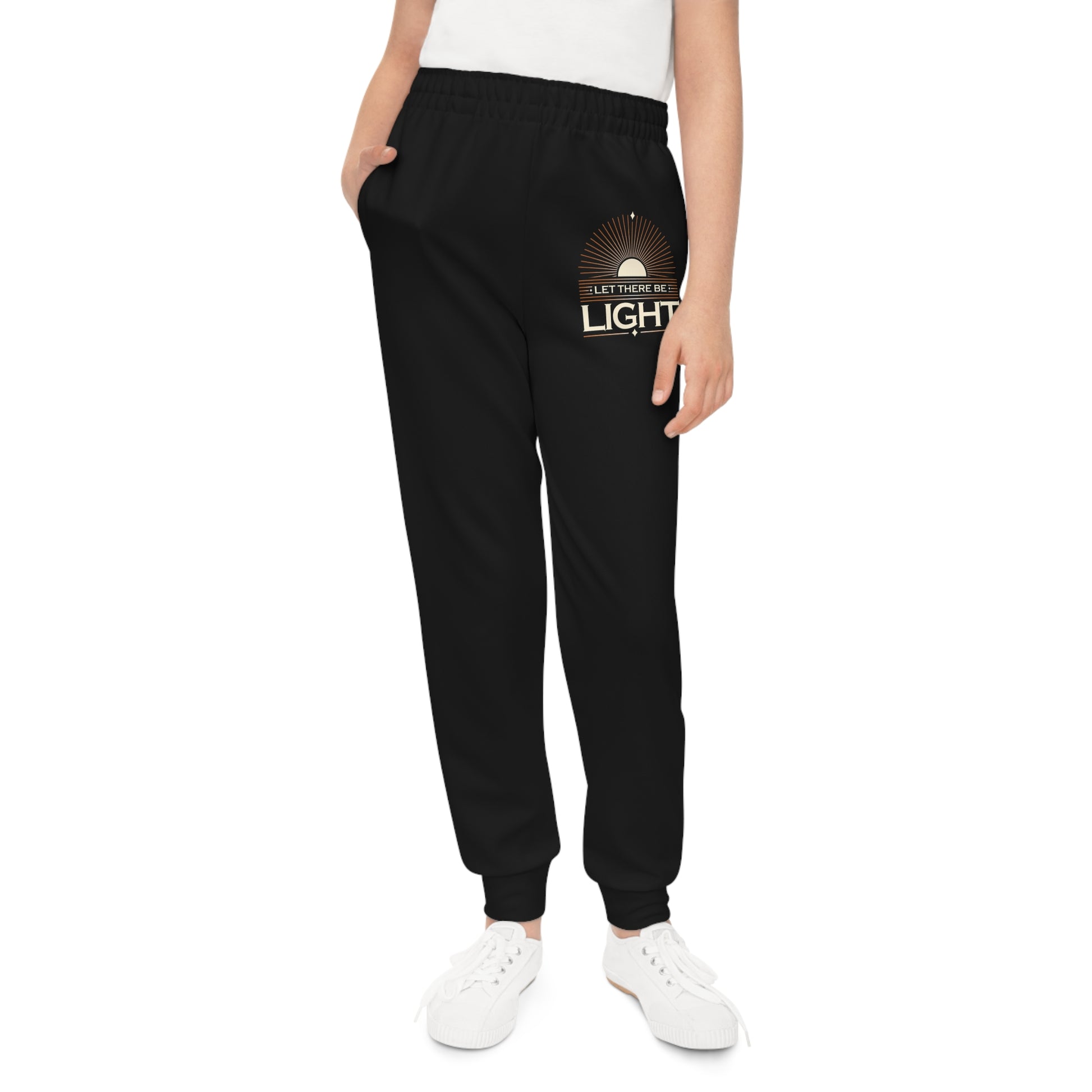 "Let There Be Light" Unisex Youth Joggers - The Shield of Light