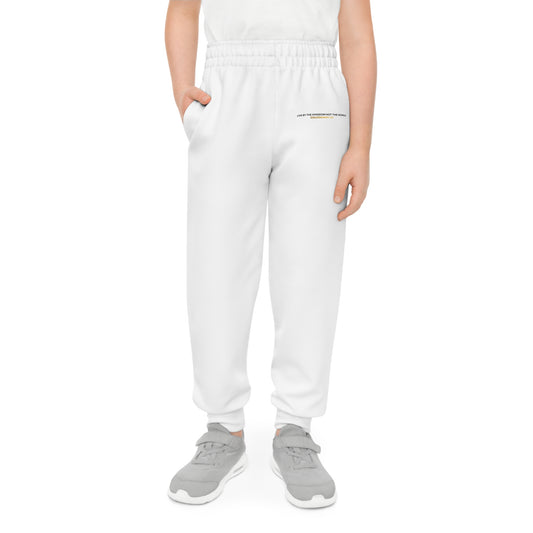 "Live By the Kingdom Not the World Colossians 3:2" Unisex Youth Joggers - The Shield of Light