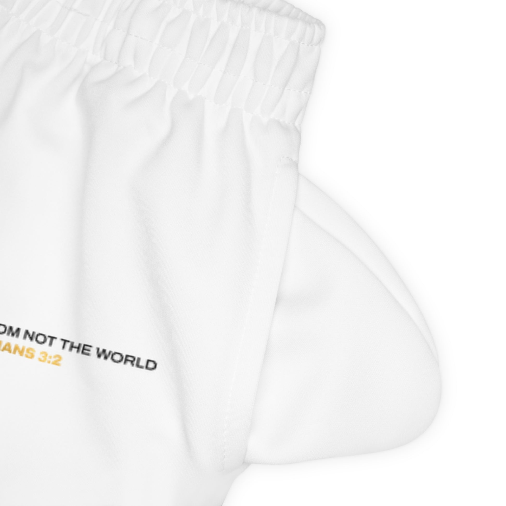 "Live By the Kingdom Not the World Colossians 3:2" Unisex Youth Joggers - The Shield of Light