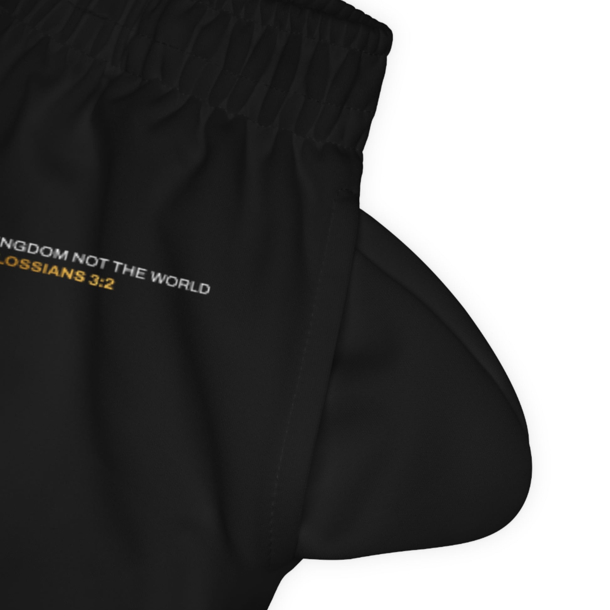 "Live By the Kingdom Not the World Colossians 3:2" Unisex Youth Joggers - The Shield of Light