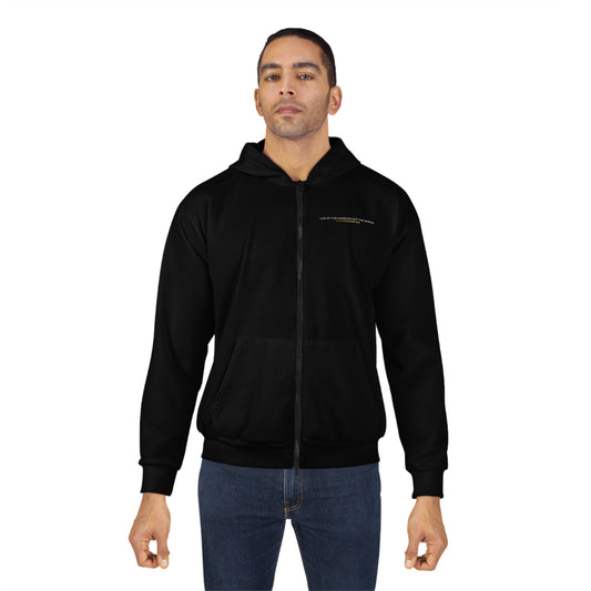 "Live By the Kingdom Not the World Colossians 3:2" Unisex Zip Hoodie - The Shield of Light