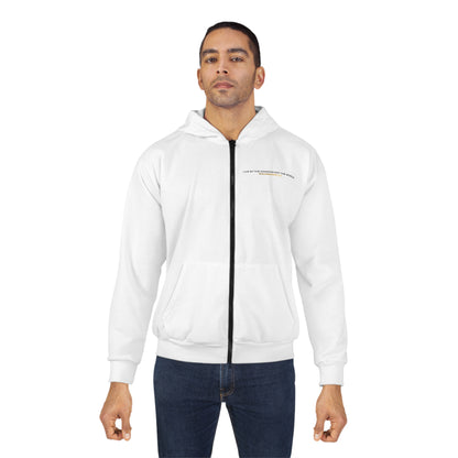 "Live By the Kingdom Not the World Colossians 3:2" Unisex Zip Hoodie - The Shield of Light