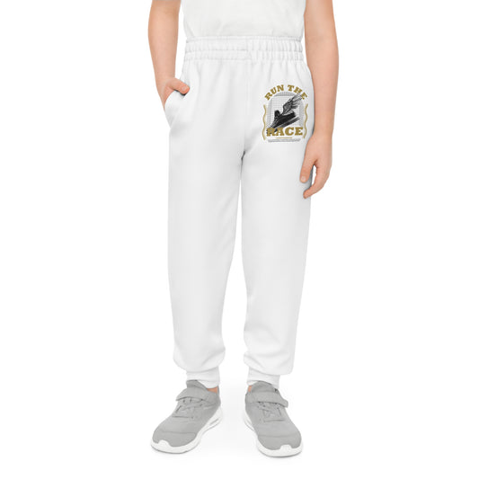 "Run The Race" Unisex Youth Joggers - The Shield of Light