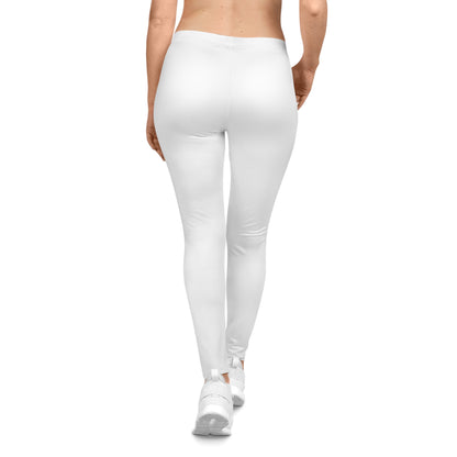"As Iron Sharpeneth Iron So One Person Sharpens Another" Unisex Casual Leggings - The Shield of Light