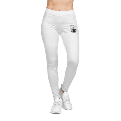 "Forged In Strength" Unisex Casual Leggings - The Shield of Light