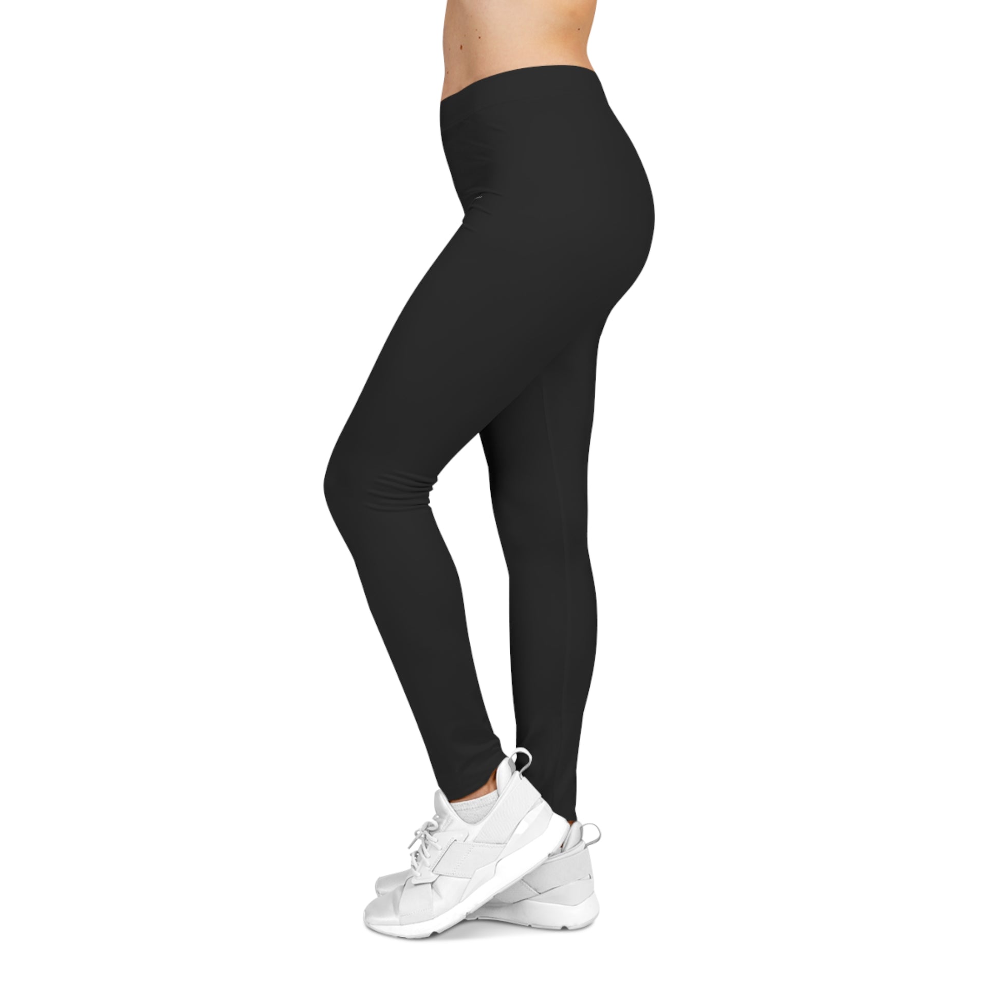 "Live By the Kingdom Not the World Colossians 3:2" Unisex Casual Leggings - The Shield of Light