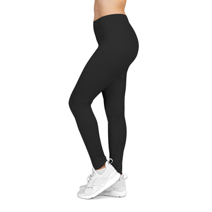 "Live By the Kingdom Not the World Colossians 3:2" Unisex Casual Leggings - The Shield of Light