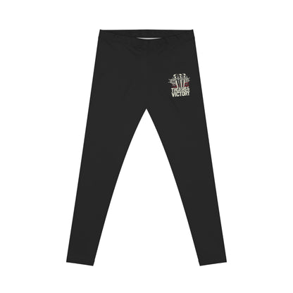 "Thorns & Victory"  Unisex Casual Leggings - The Shield of Light