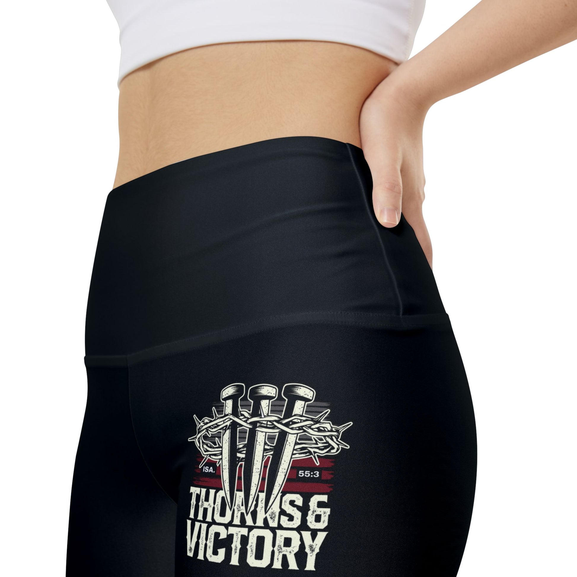 "Thorns & Victory" Unisex Workout Shorts - The Shield of Light