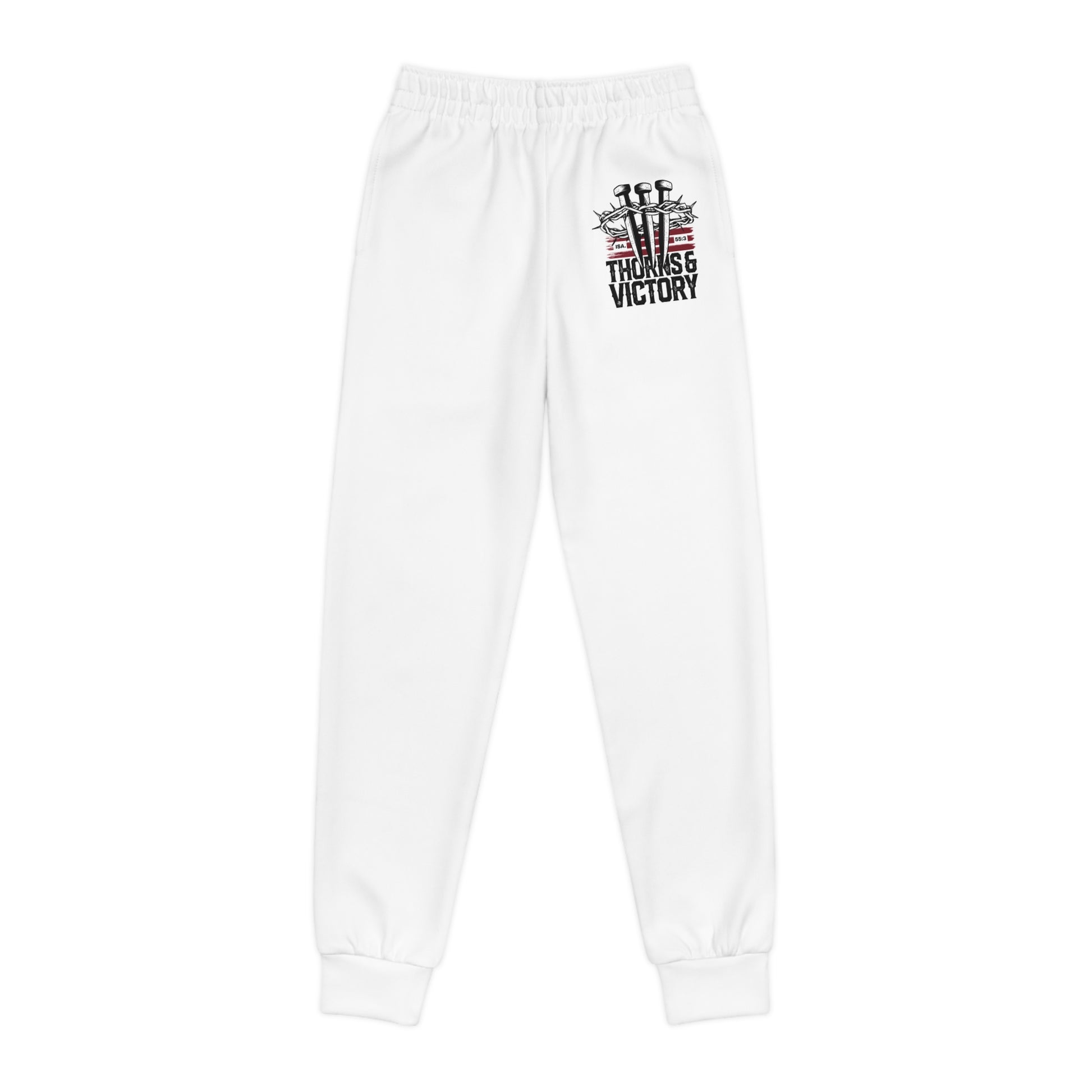 "Thorns & Victory" Unisex Youth Joggers - The Shield of Light