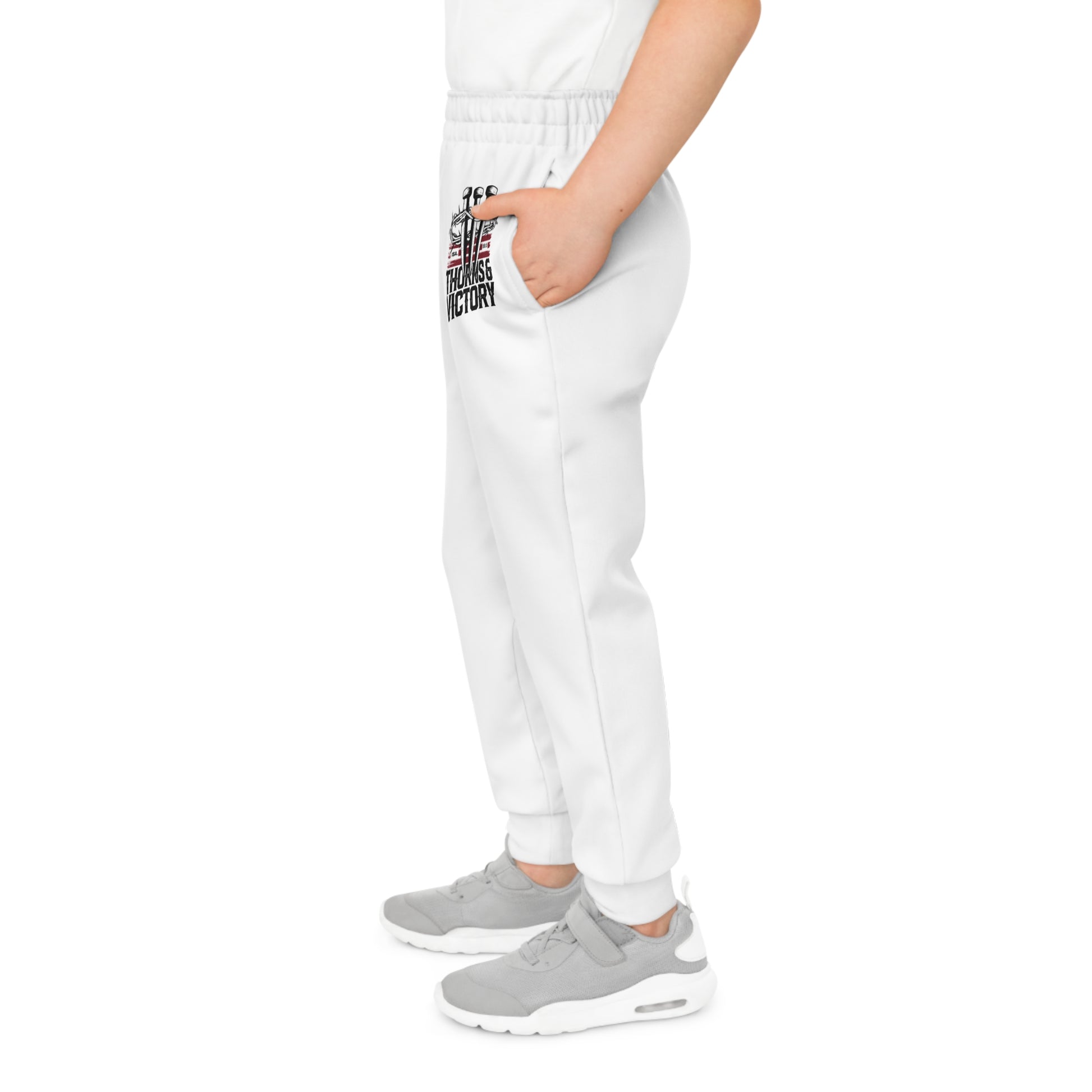 "Thorns & Victory" Unisex Youth Joggers - The Shield of Light