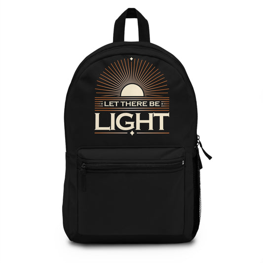 "Let There Be Light" Unisex Backpack - The Shield of Light