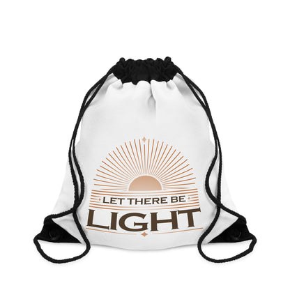 "Let There Be Light" Unisex Drawstring Bag - The Shield of Light