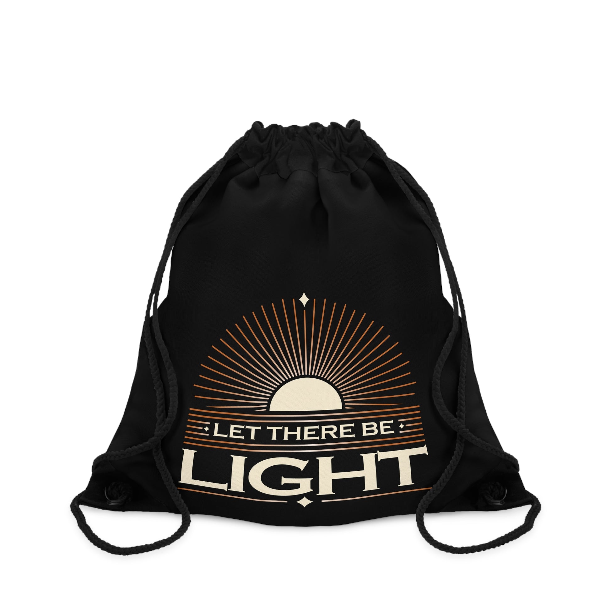 "Let There Be Light" Unisex Drawstring Bag - The Shield of Light